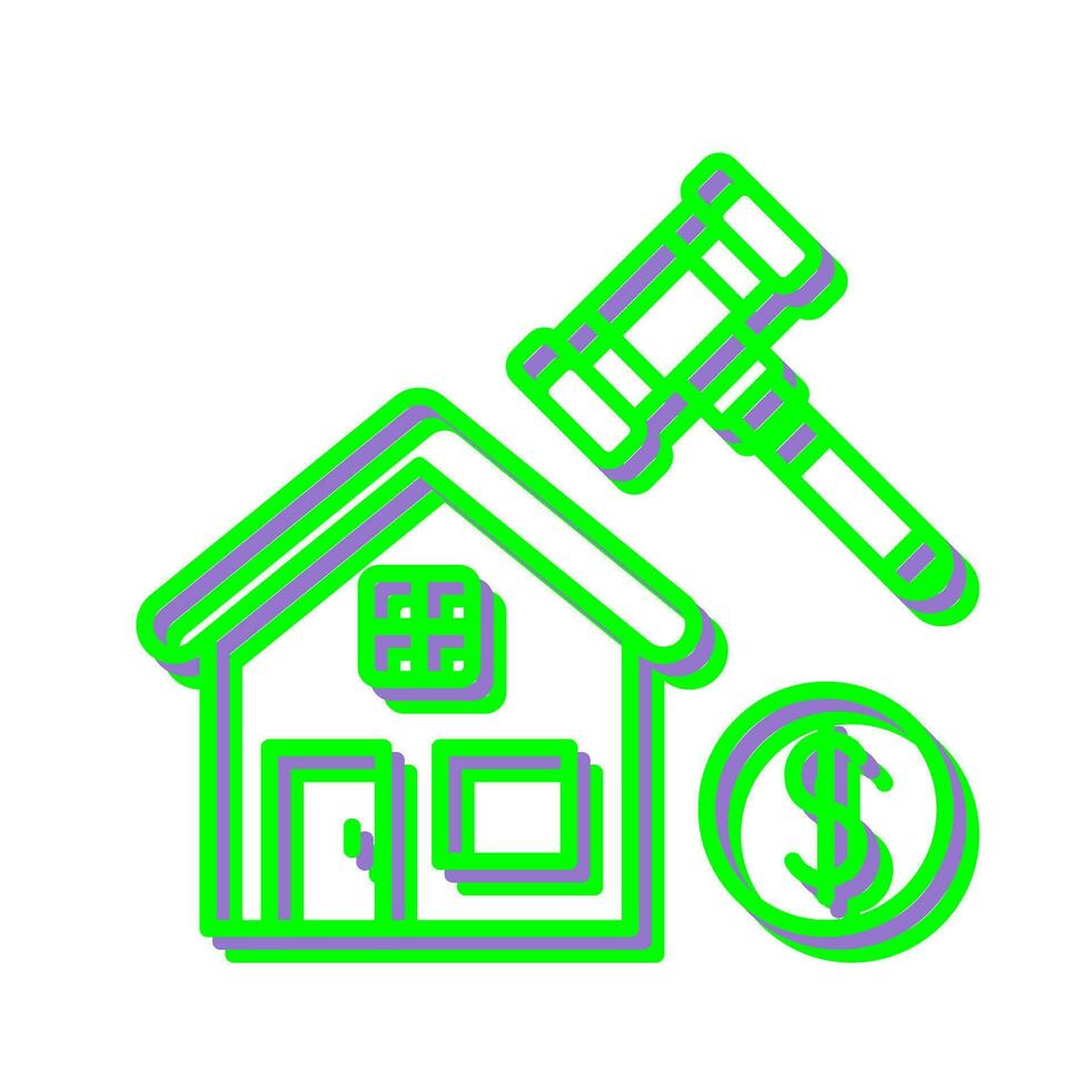 Auction Vector Icon
