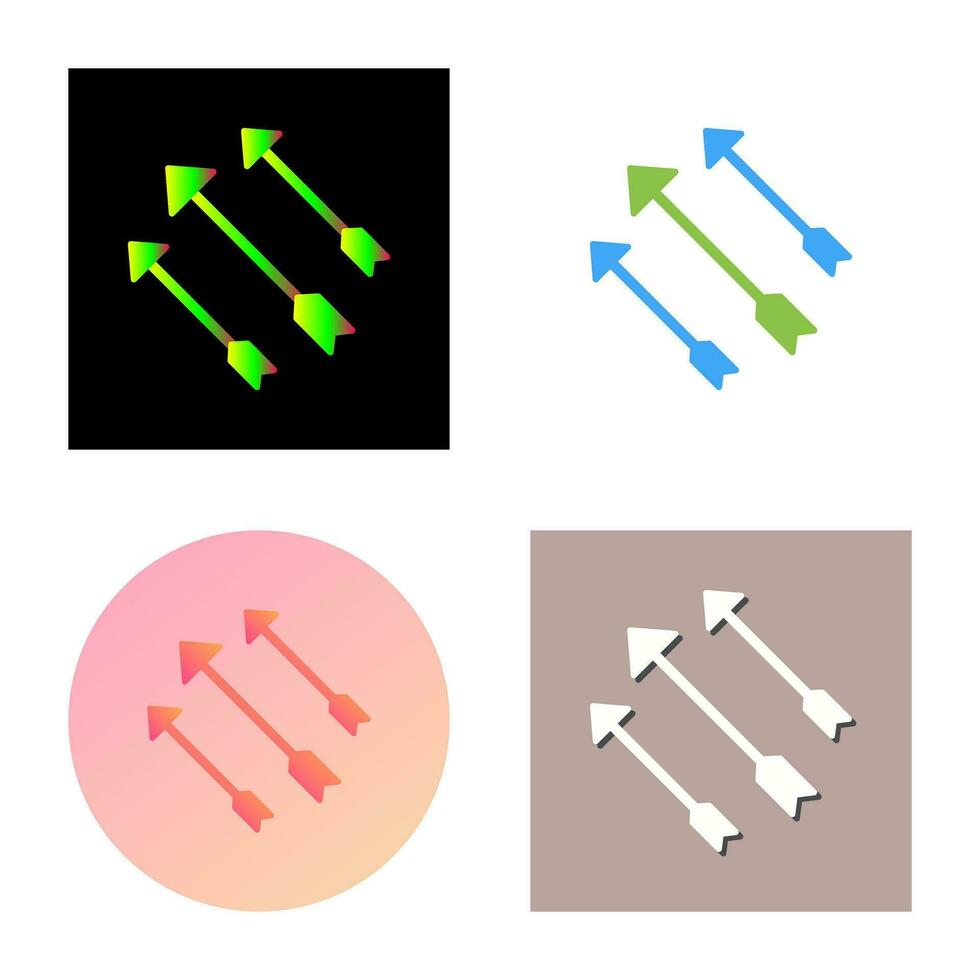 Unique Arrows Vector Icon