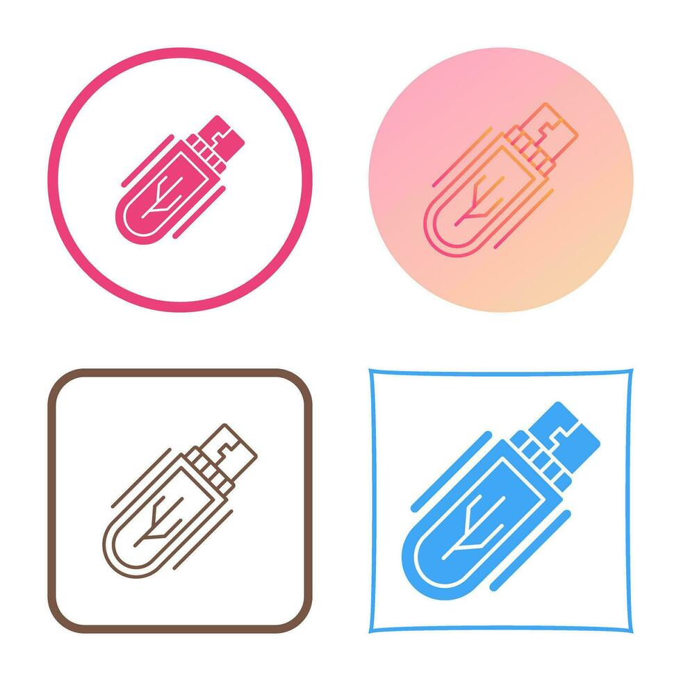 Usb Drive Vector Icon