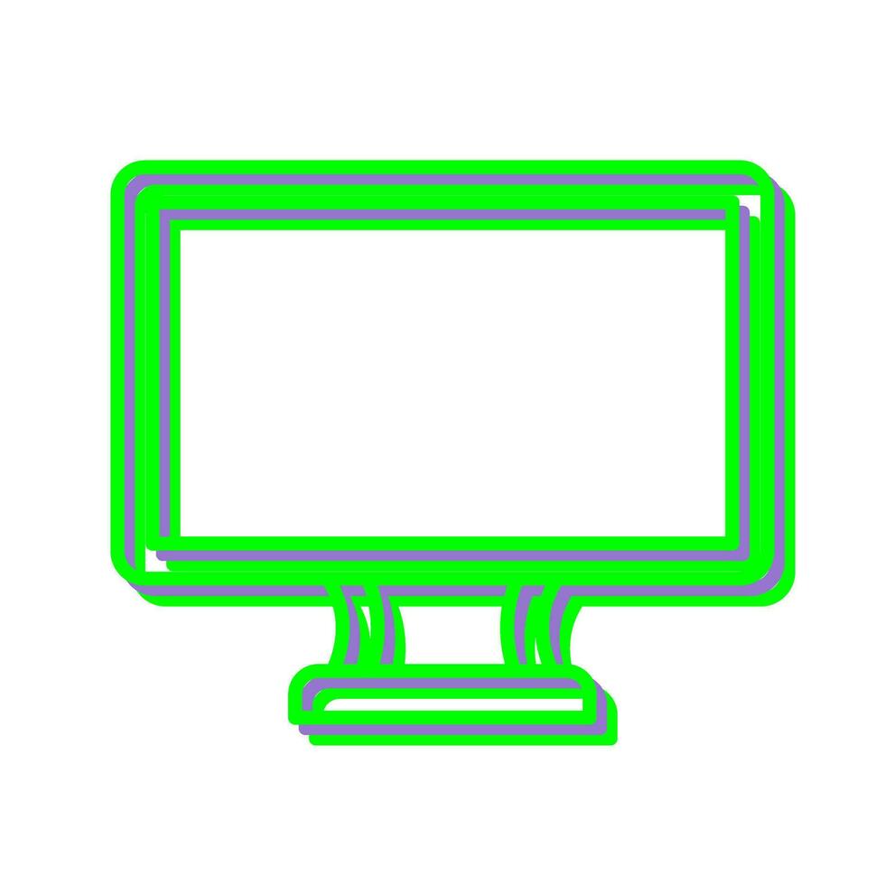 Lcd Vector Icon