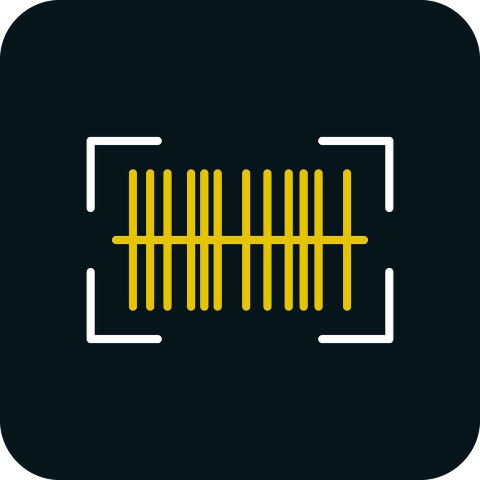 Shopping Barcode Scanner Vector Icon Design