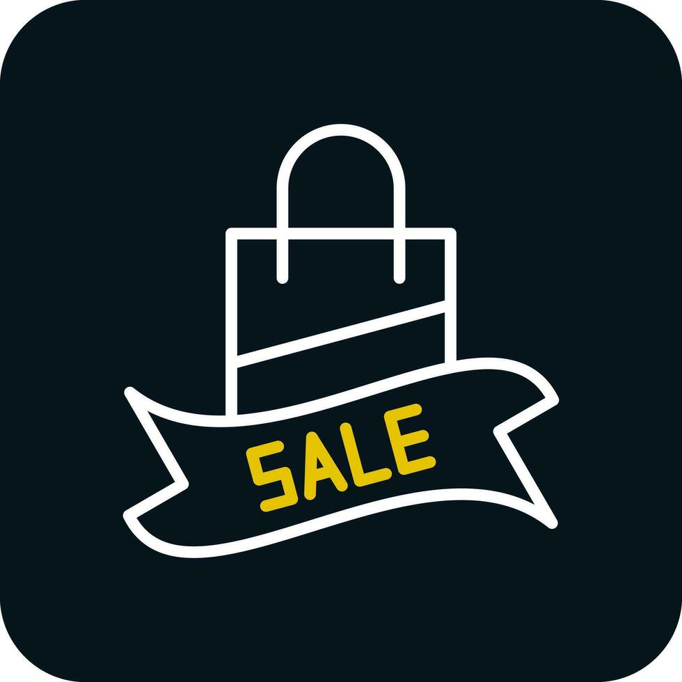 Sale Ribbon Vector Icon Design