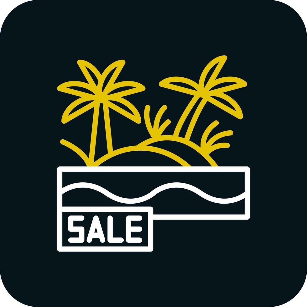 Sale Oasis Vector Icon Design