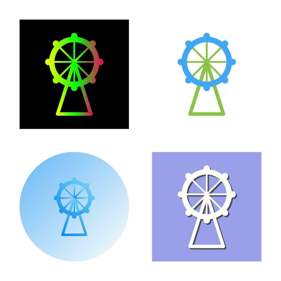 Ferris Wheel Vector Icon