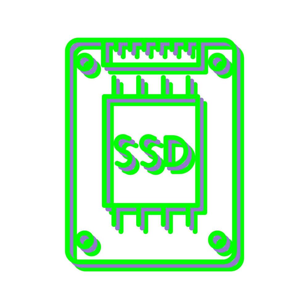 Ssd Vector Icon