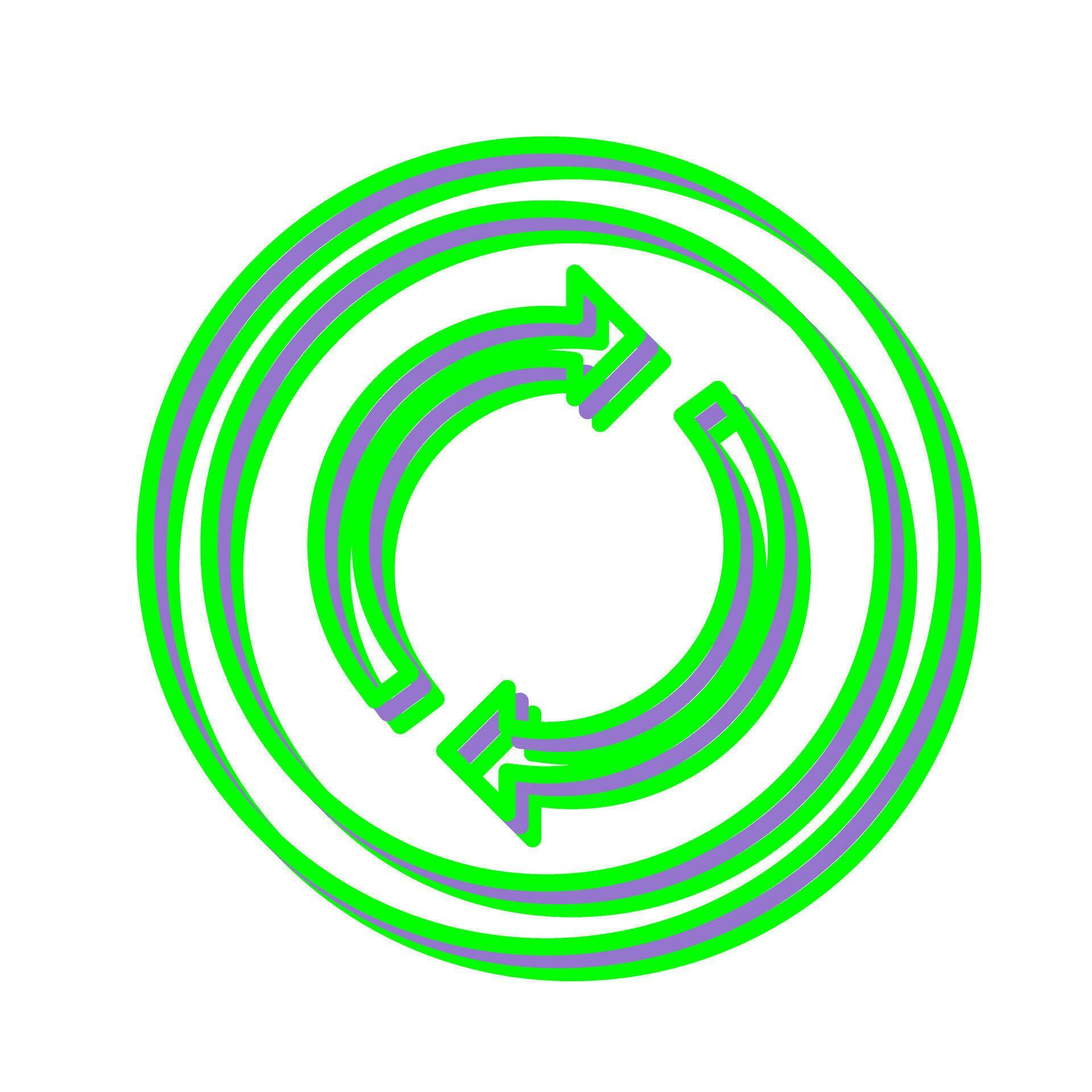 Loop Vector Icon 31137643 Vector Art at Vecteezy