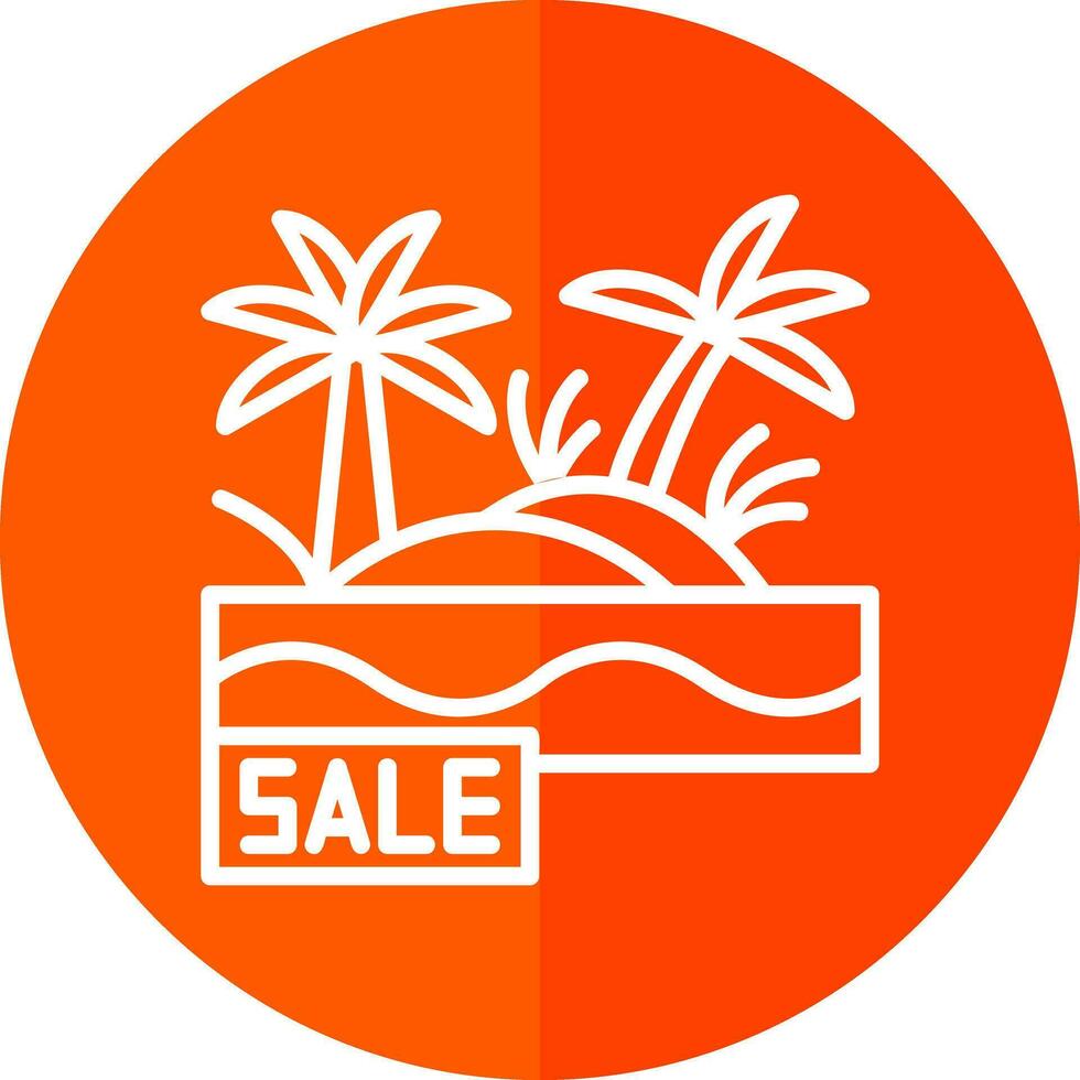 Sale Oasis Vector Icon Design