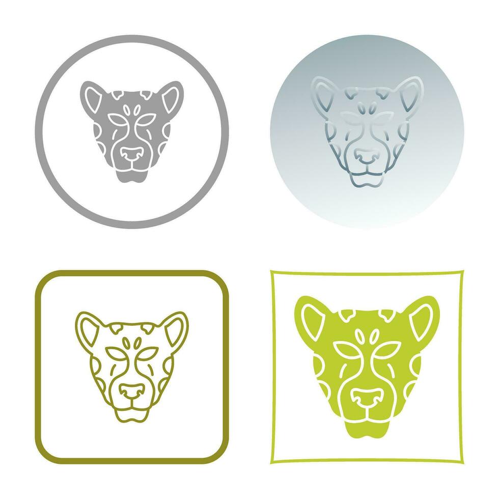 leopard Vector Icon