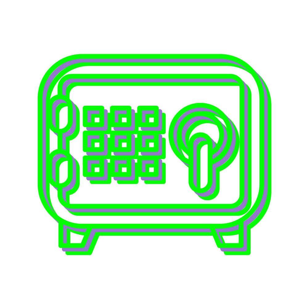 Safe Box Vector Icon