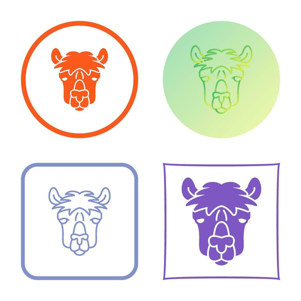 Alpaca Vector Icon