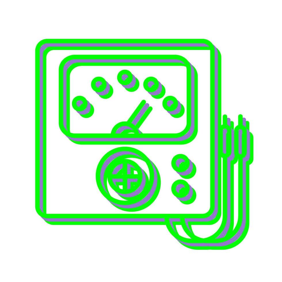 Voltmeter Vector Icon