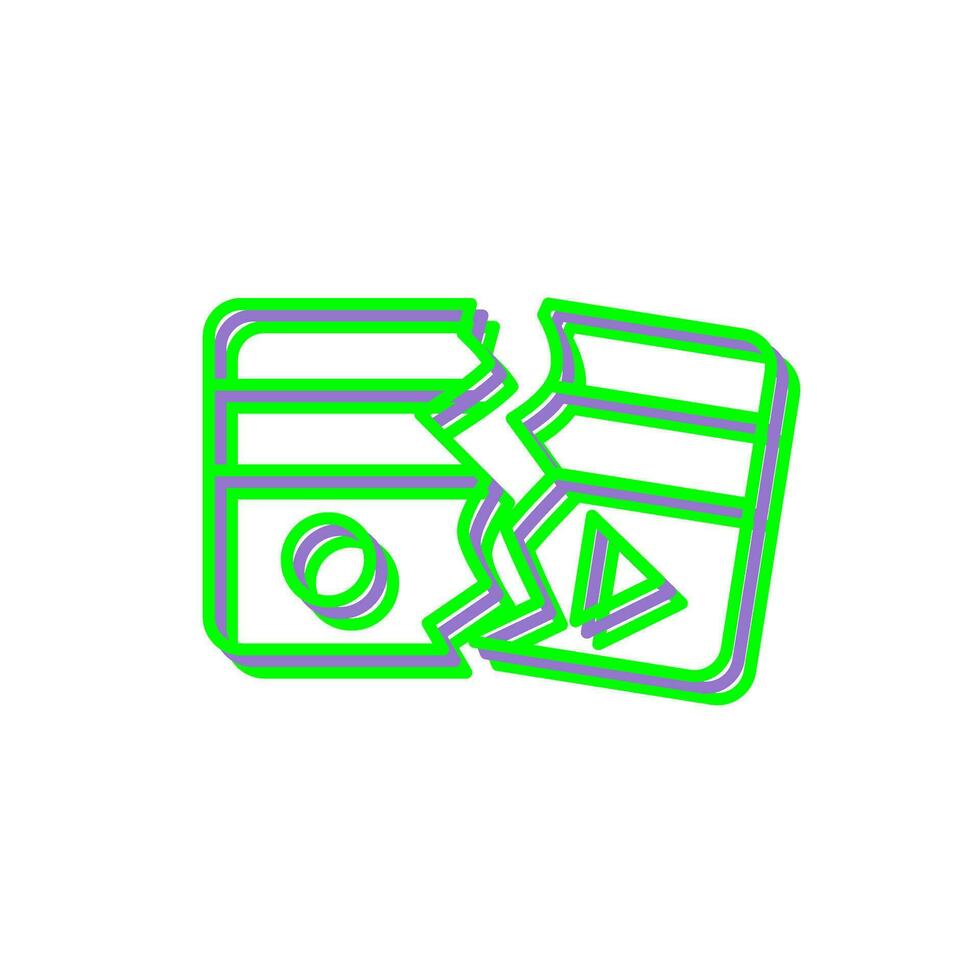 Broken Vector Icon