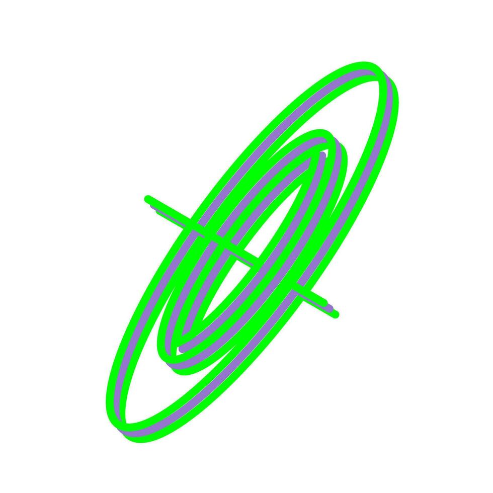 Black Hole Vector Icon