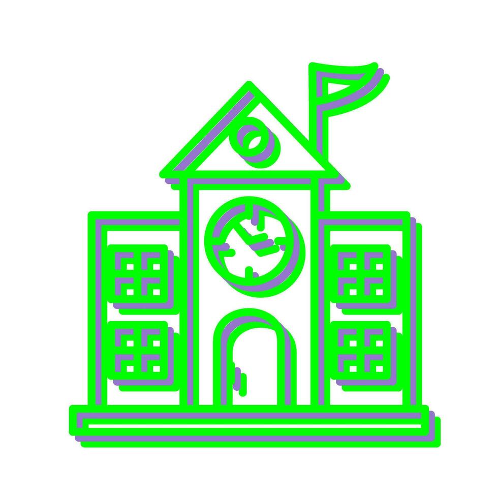 University Campus Vector Icon