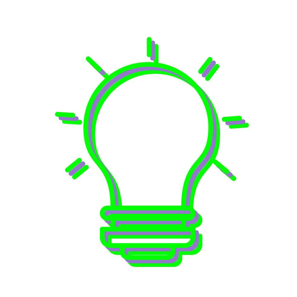 Light Bulb Vector Icon