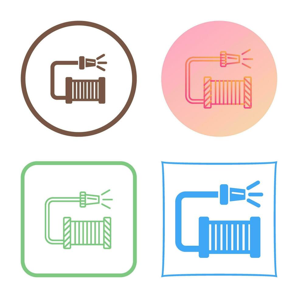 Water Hose Vector Icon