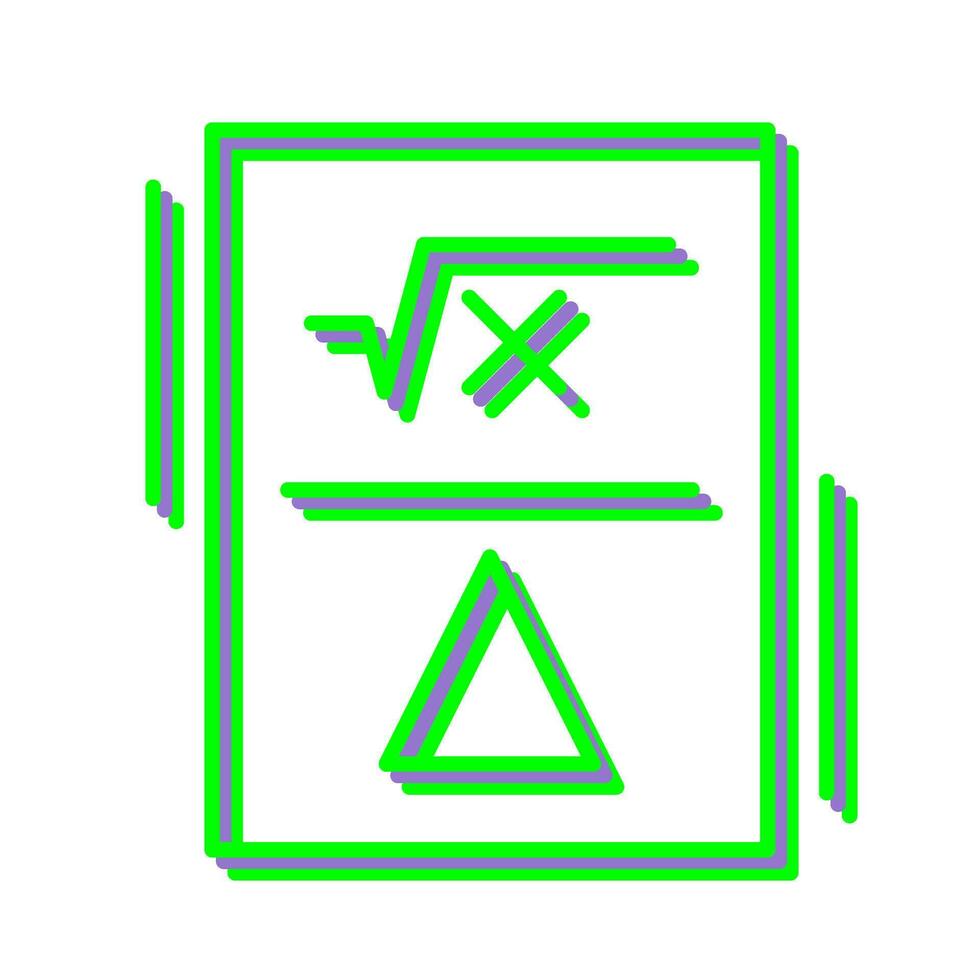Formula Vector Icon