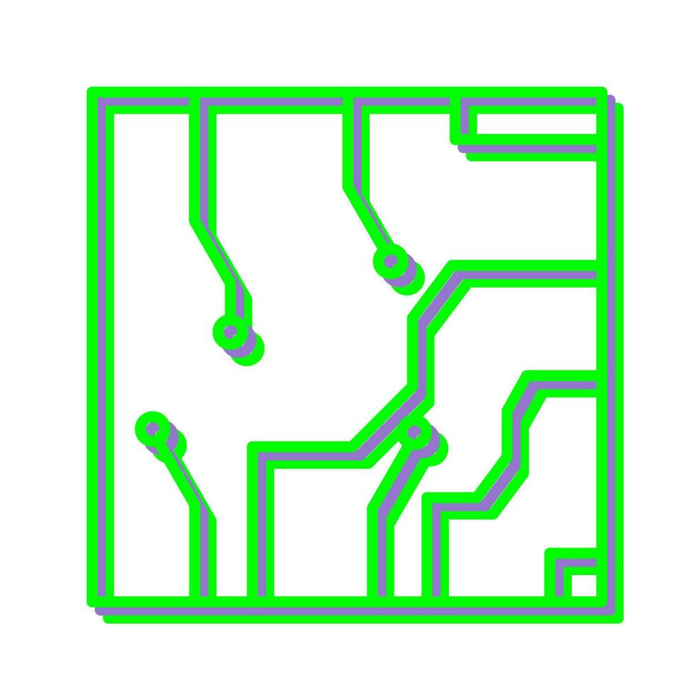 Electrical circuit Vector Icon