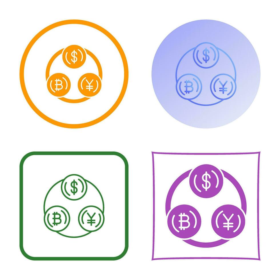 Currency Exchange Vector Icon