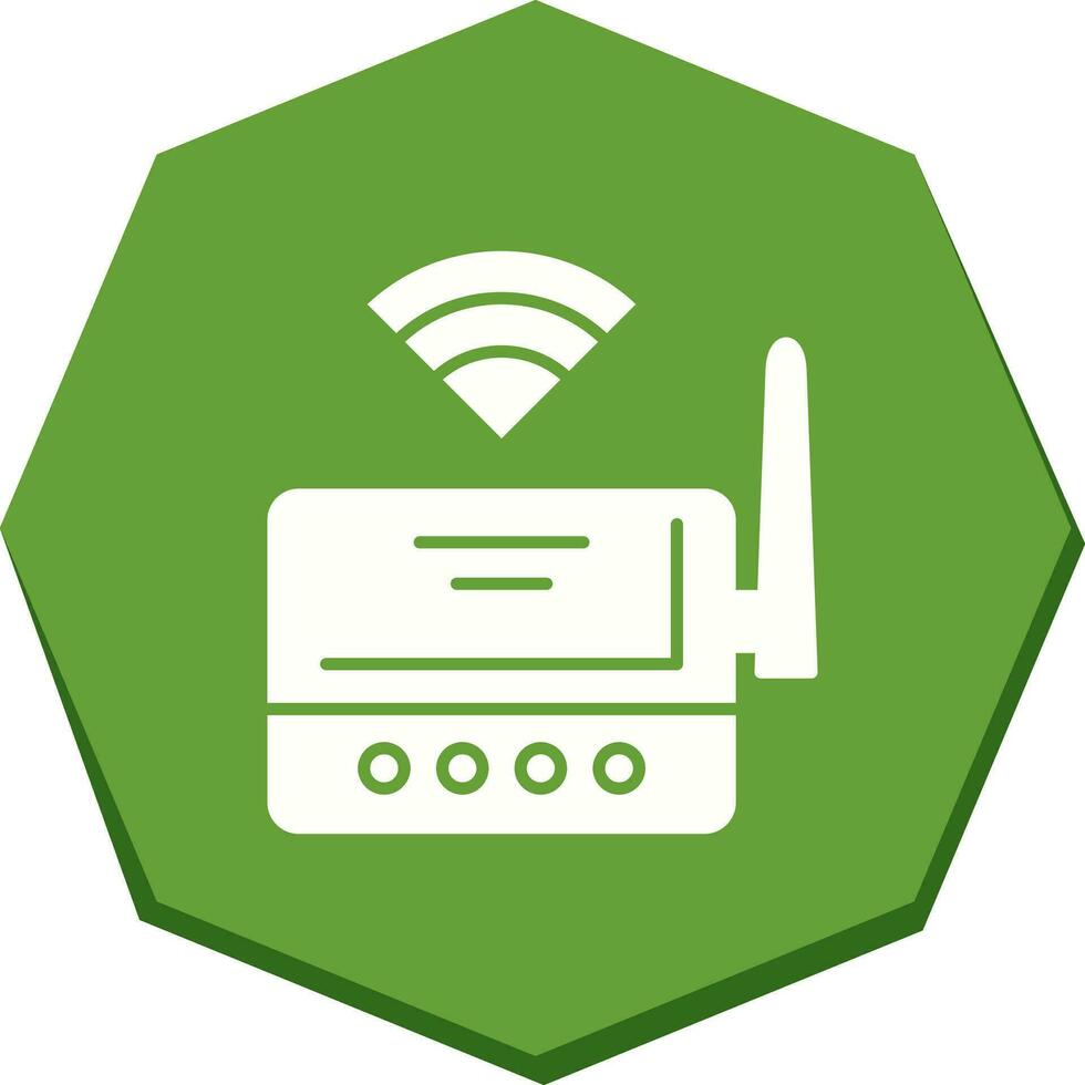 Wifi Router Vector Icon