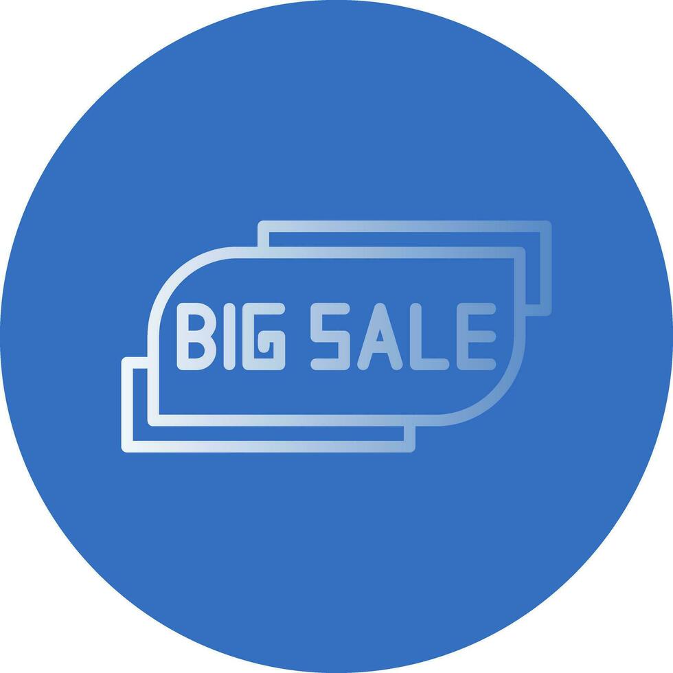 Big Sale Banner Vector Icon Design