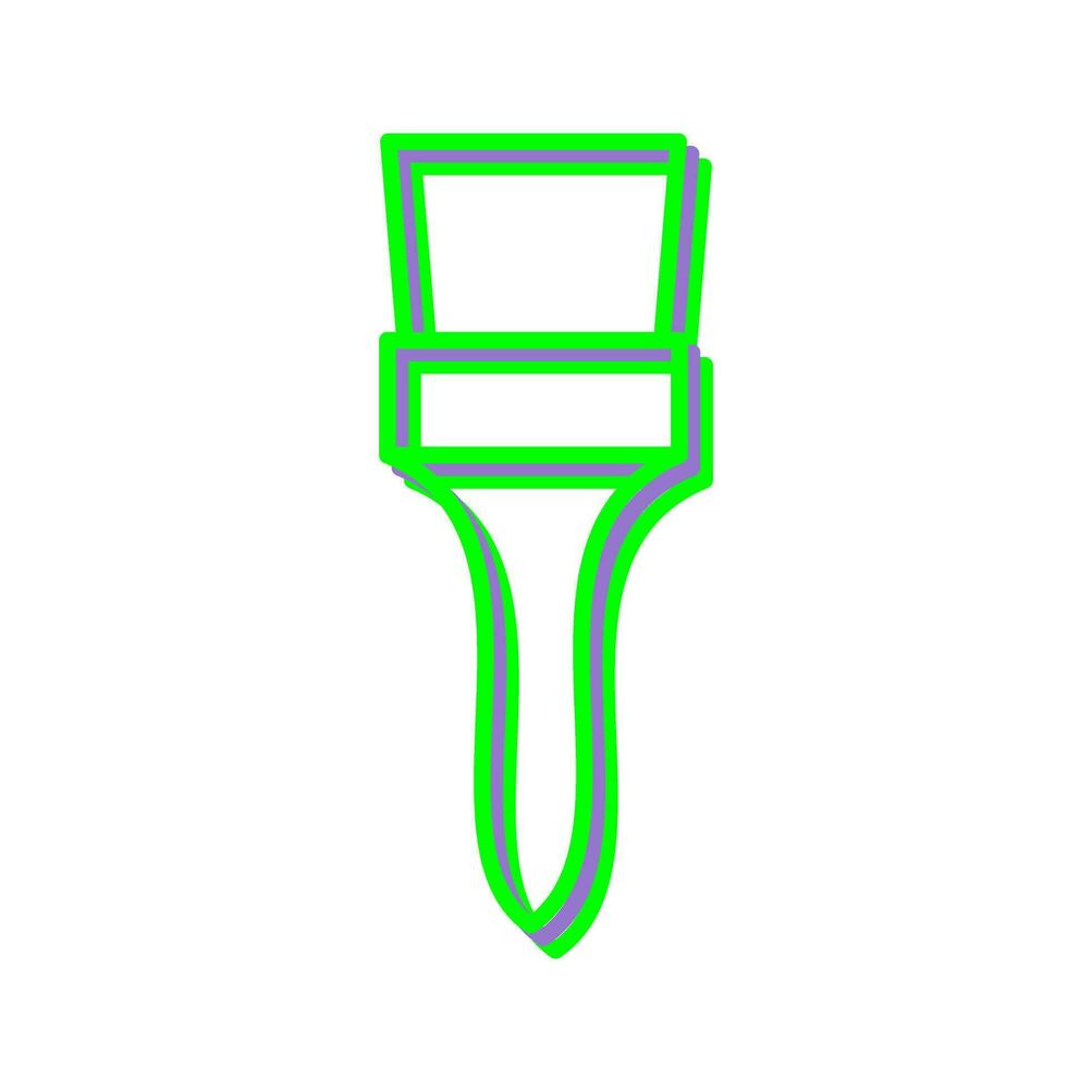 Unique Brush Vector Icon