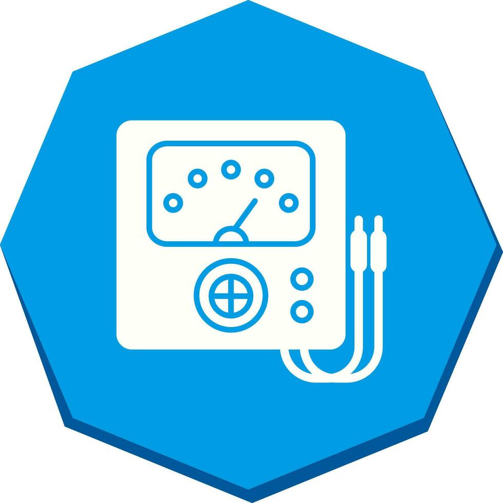 Voltmeter Vector Icon