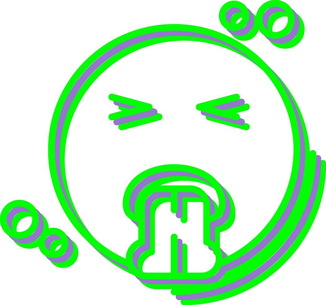 Vomit Vector Icon