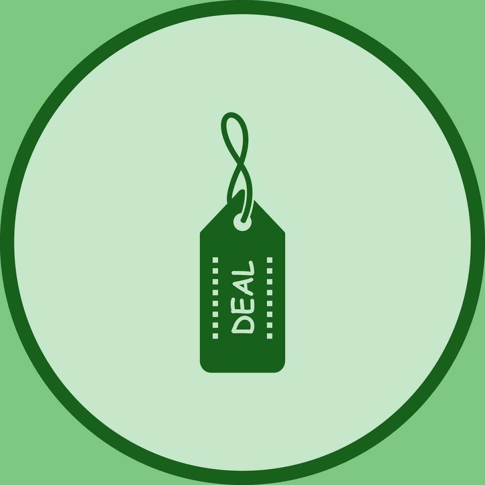 Unique Online Deals Vector Icon