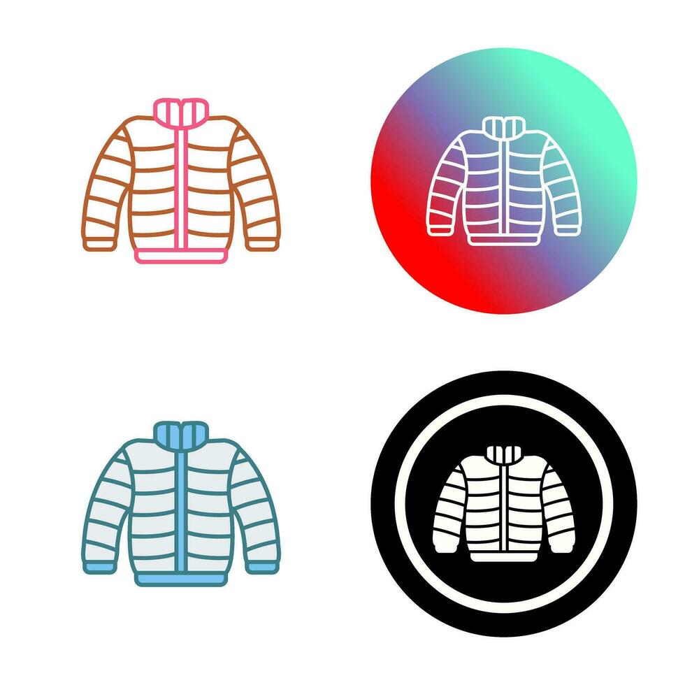 icono de vector de ropa de invierno