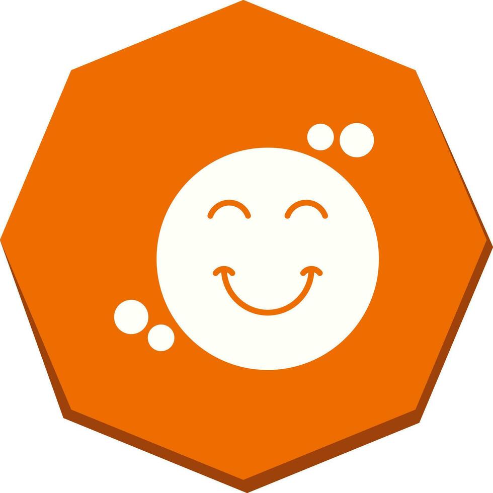 icono de vector de sonrisa