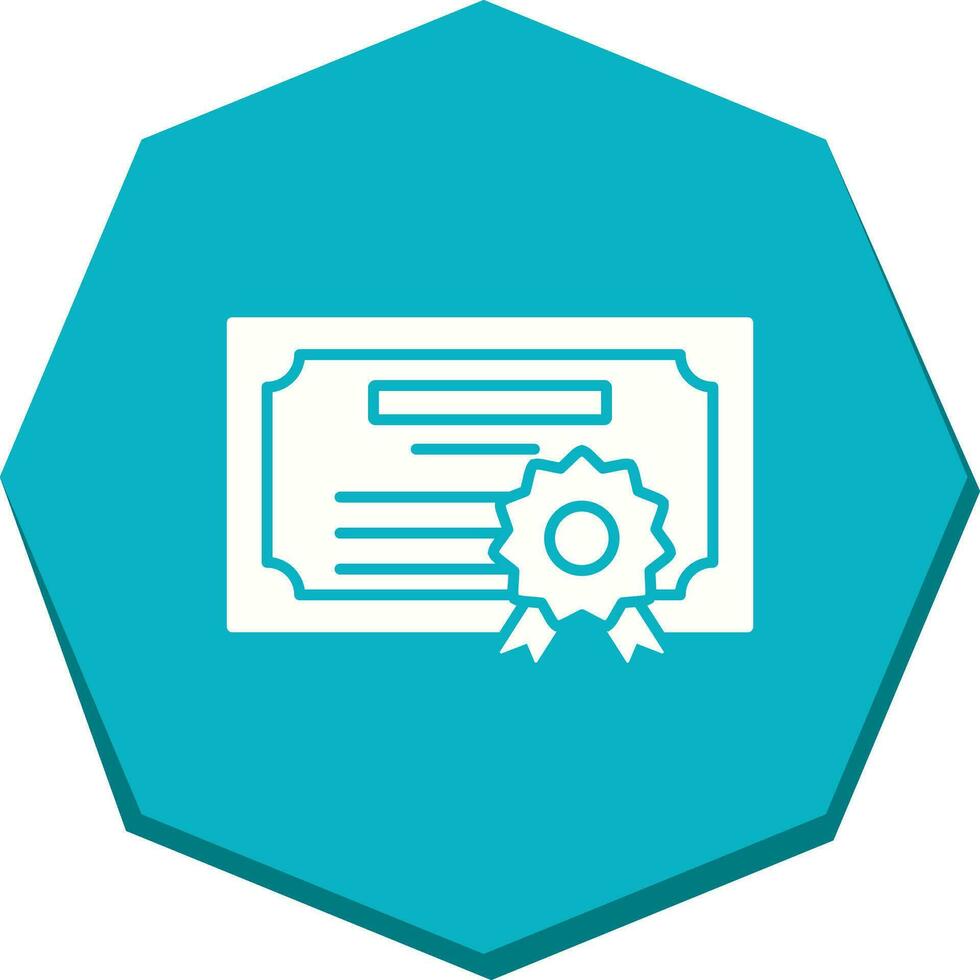 Diploma Vector Icon