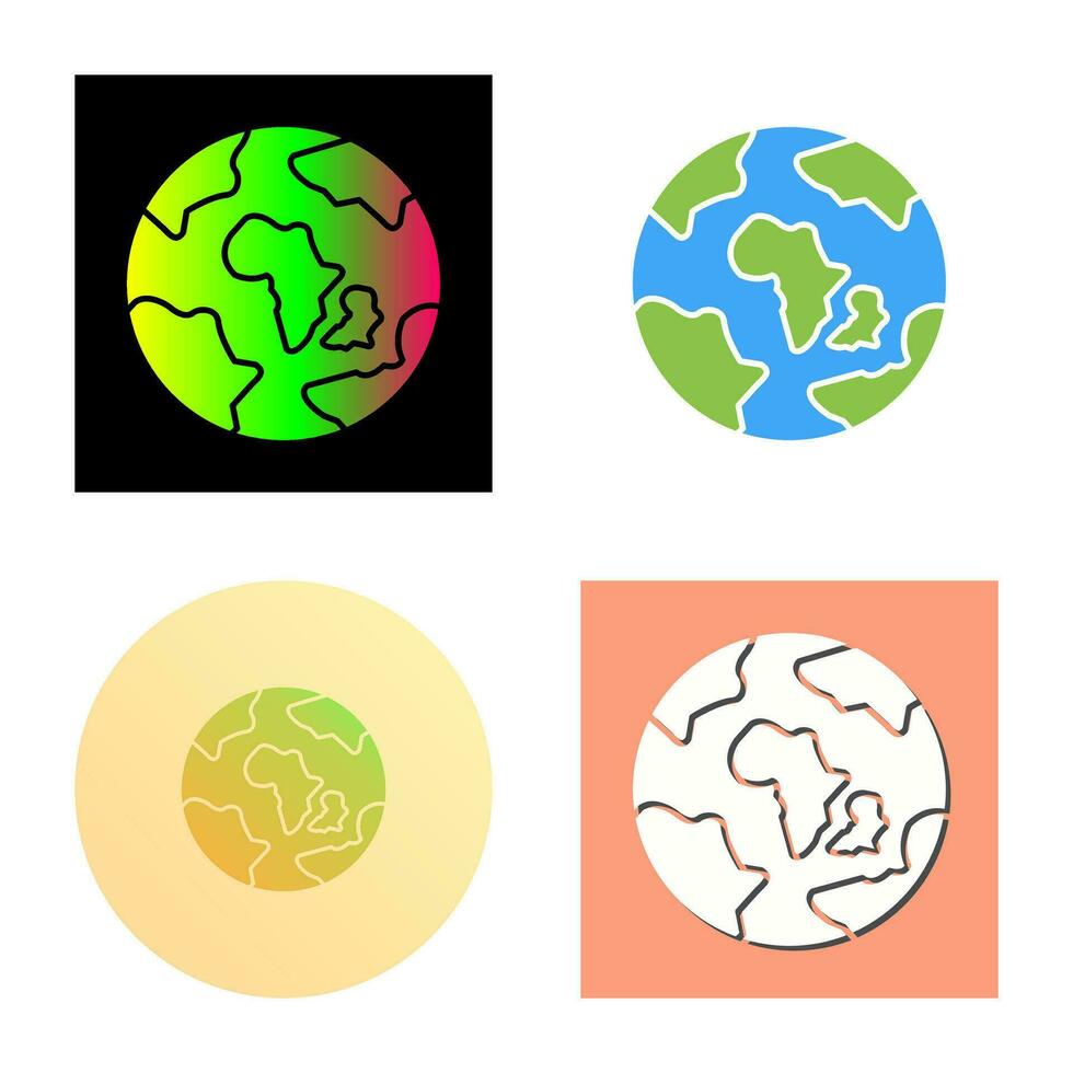 Earth Vector Icon