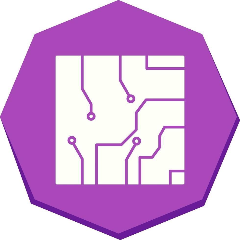Electrical circuit Vector Icon