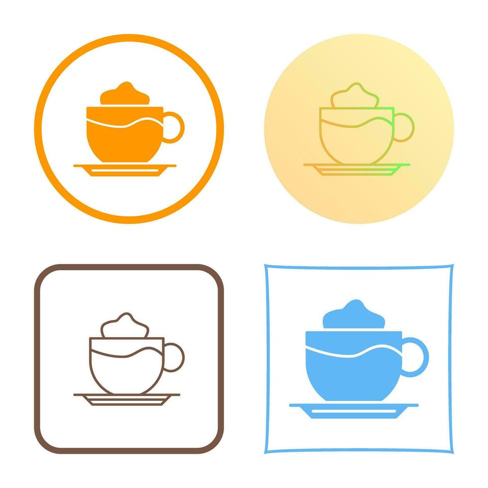 Latte Vector Icon