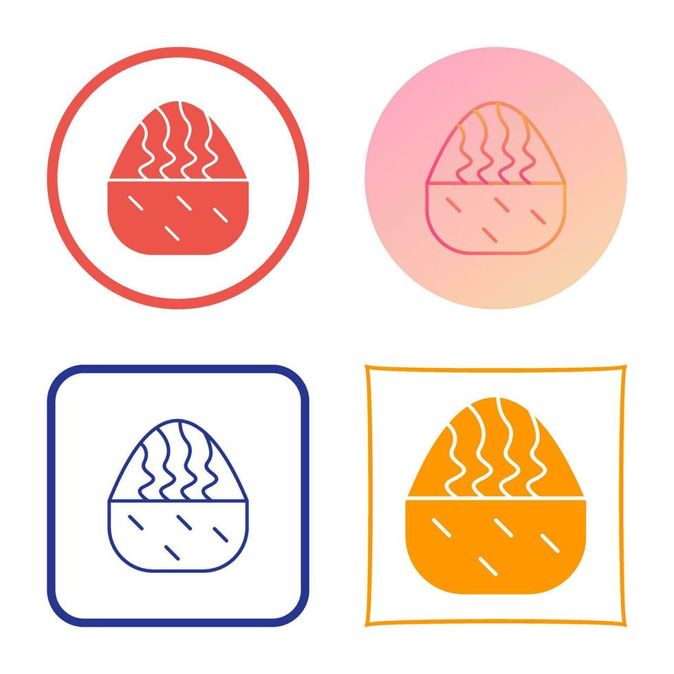 Cream Muffin Vector Icon