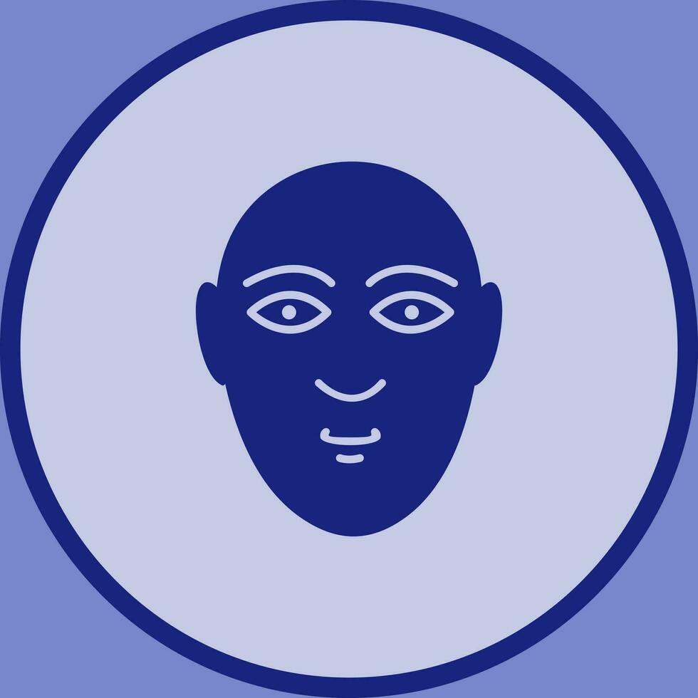 Human Face Vector Icon