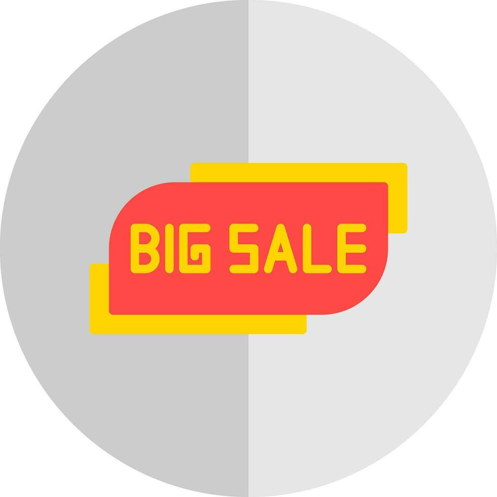 Big Sale Banner Vector Icon Design