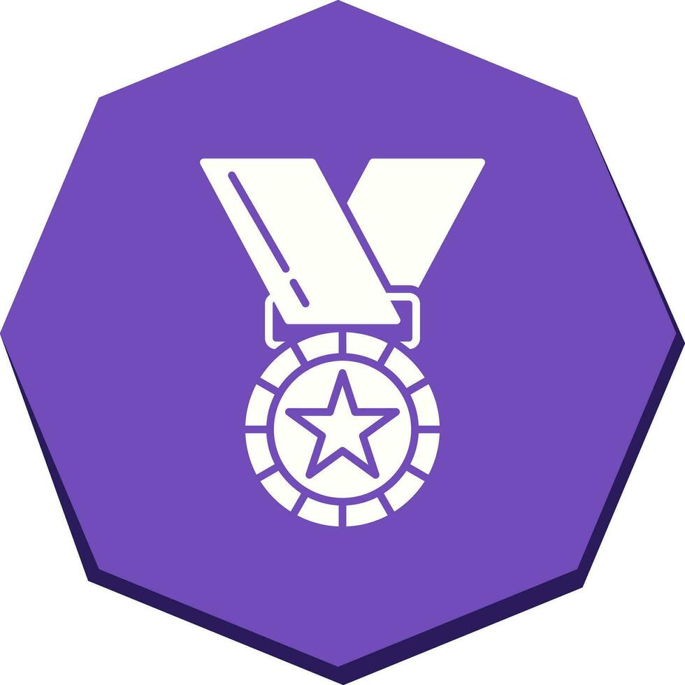 icono de vector de medalla