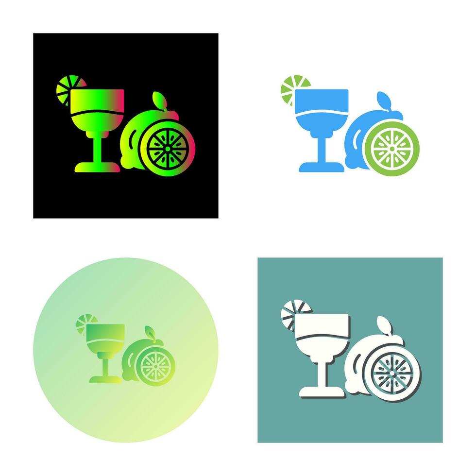 Lime Juice Vector Icon