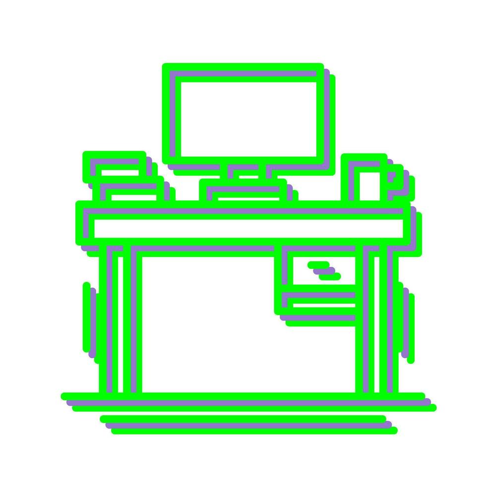 Desk Vector Icon