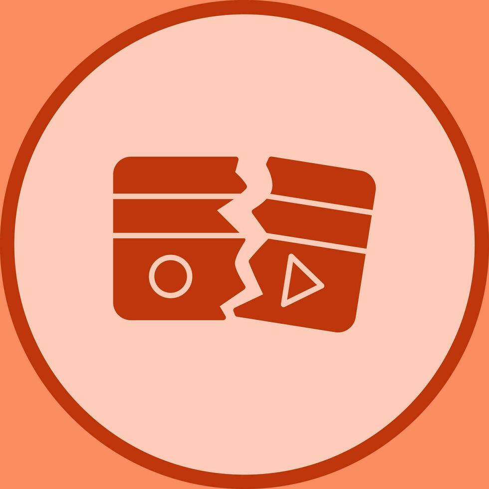Broken Vector Icon