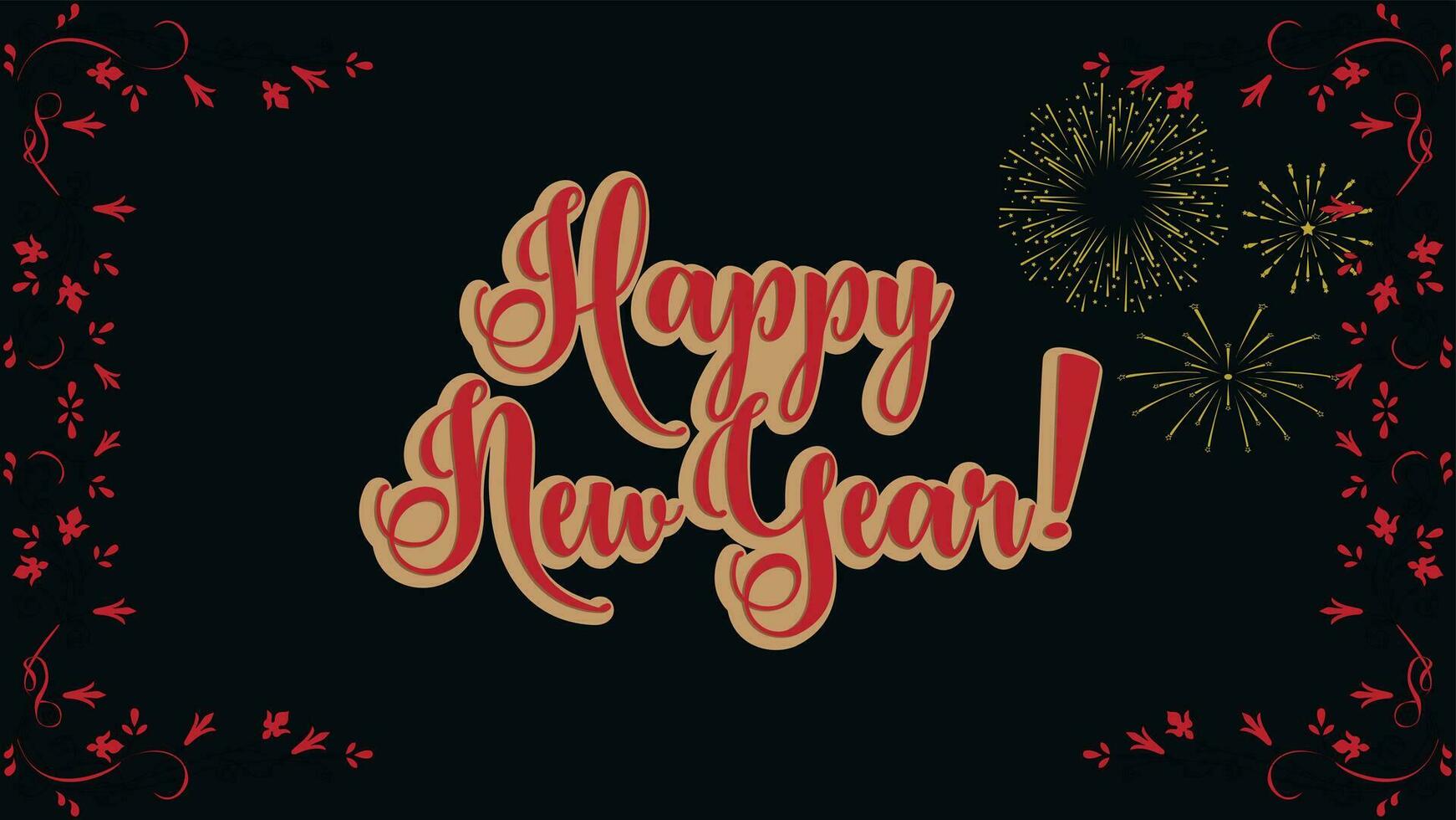 Happy New Year design vector