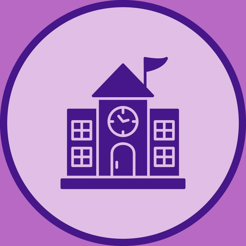 University Campus Vector Icon