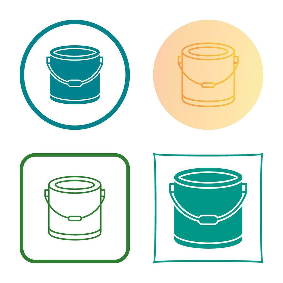 Paint Bucket Vector Icon