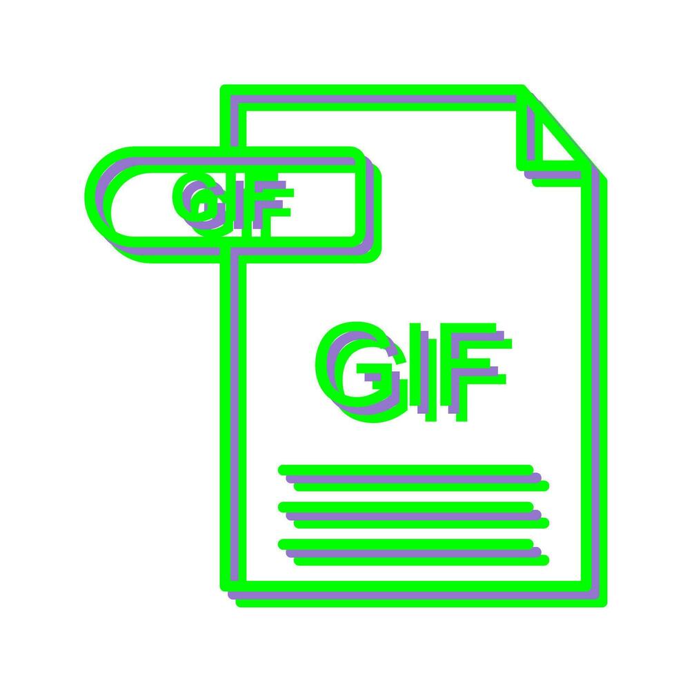 GIF Vector Icon