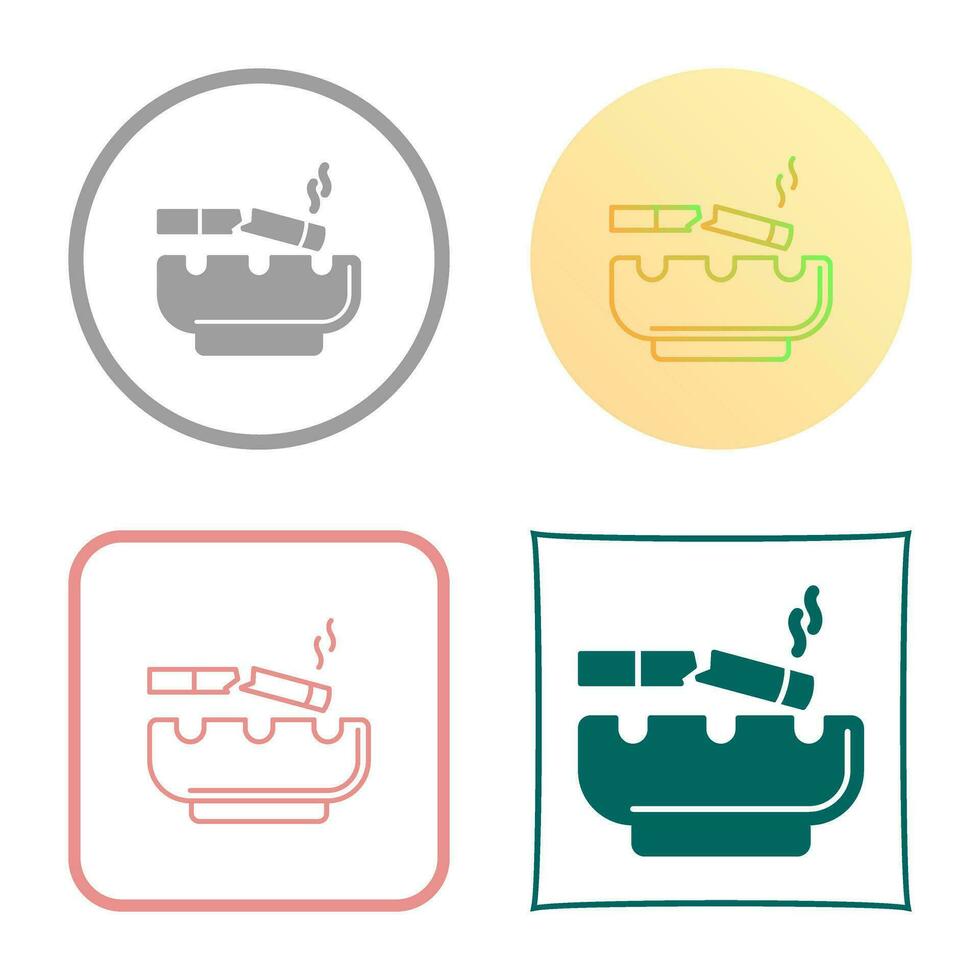 Broken Cigarette Vector Icon