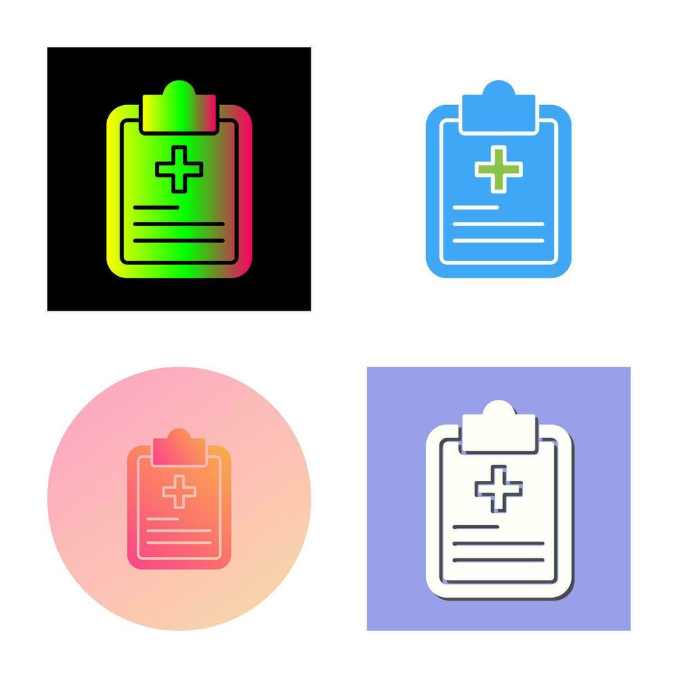 Prescription Vector Icon