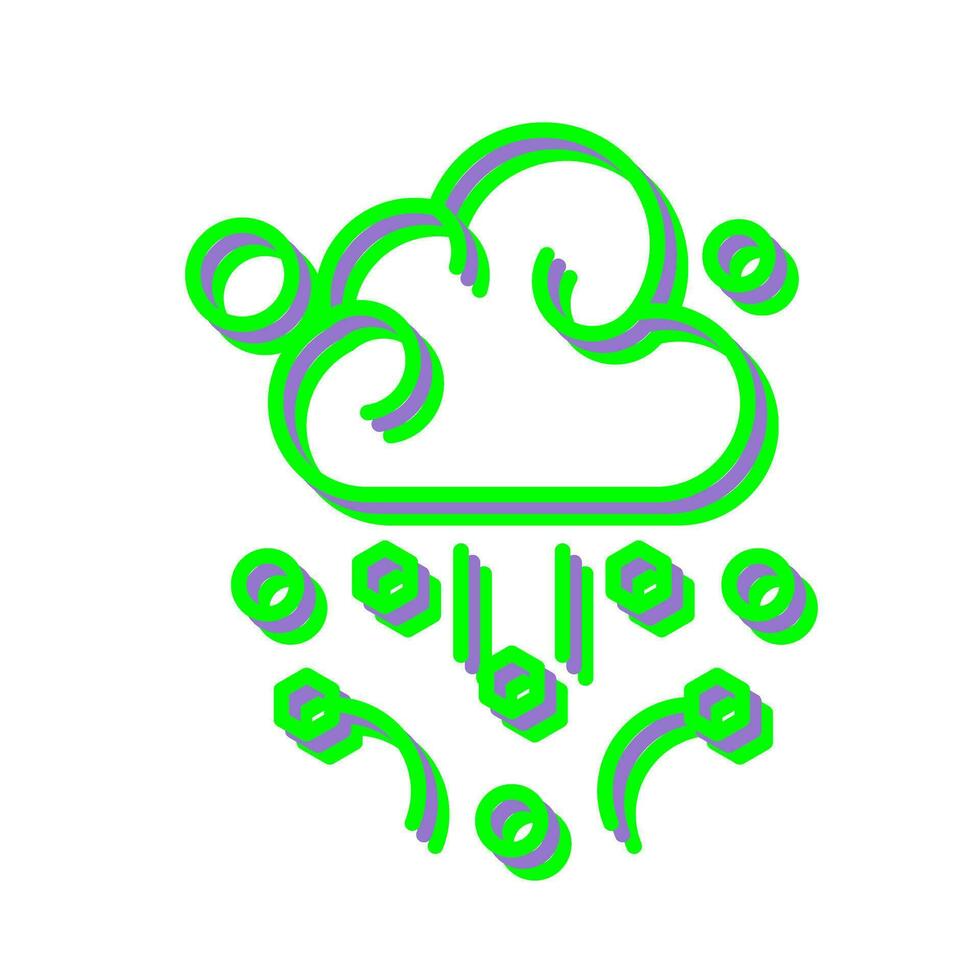 Hail Vector Icon
