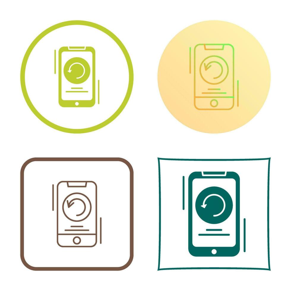Restart Vector Icon